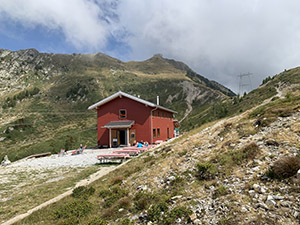 Arriviamo alla Capanna Gesero