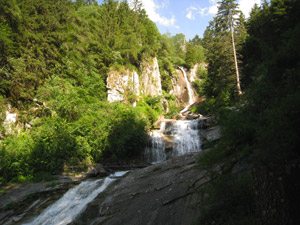 La cascata "Salt de Rbt"