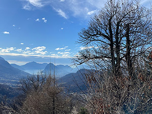 Panorama verso Lugano