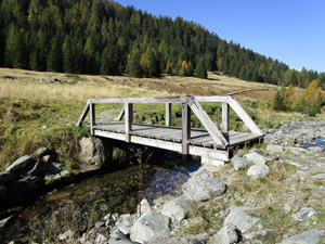 Il ponticello in fondo allˈAlpe Armisola