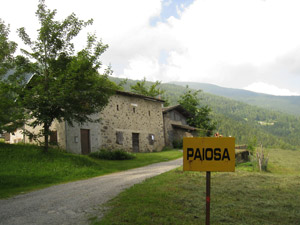 Arrivo a Paiosa