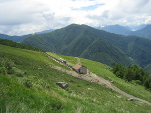LˈAlpe Campo vista dallˈalto