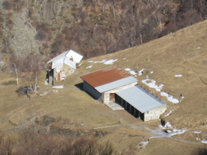 LˈAlpe Vesina dallˈalto