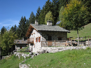 La prima baita a Belvedere