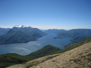 Panorama sul Lago di Como da S. Amate