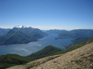 Panorama sul Lago di Como da S. Amate
