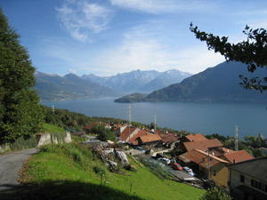 Samaino e il Lago di Como