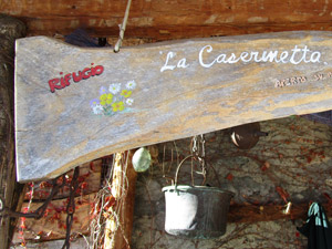 Insegna del rifugio