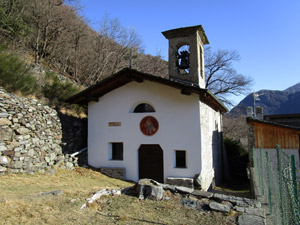 La chiesa di Porcido