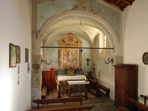 Interno della chiesa