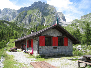 Il Rifugio Laeng