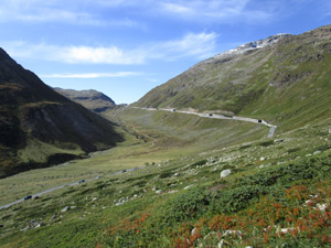 Vista verso il Passo della Forcola