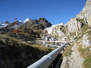 Arrivando al rifugio