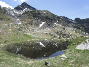 Altra veduta del terzo laghetto