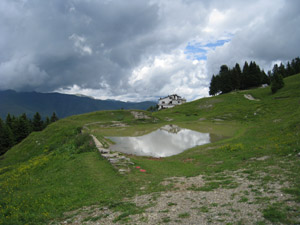 Pozza tra i Rifugi Blach 2 e Larice