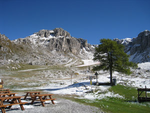 Lo Zuccone Campelli dal Rifugio Lecco