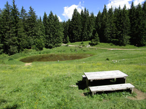 Una delle pozze di Val Sorda