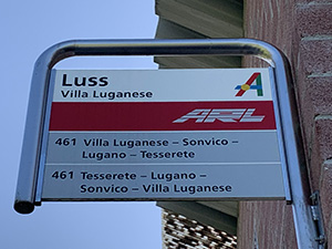 Fermata autobus linea 461