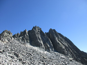 Alcune delle cime dietro al bivacco