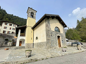 La chiesa del rifugio