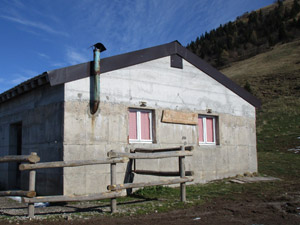 Il Bivacco Malga Croce