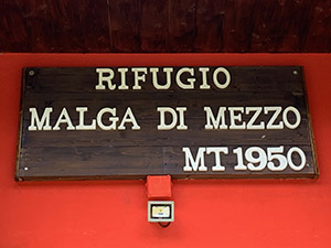 Insegna del rifugio