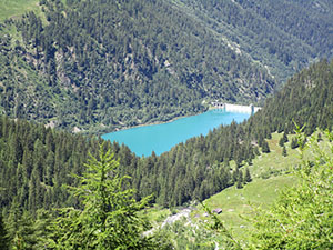 Veduta sul Lago di Scais