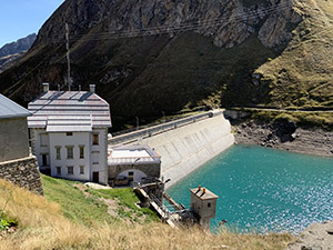 La diga del Lago Vannino