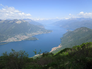 Panorana sul Lago di Como