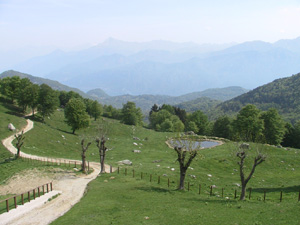 La stradina del primo itinerario