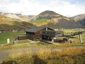 La cabinovia Mottolino a Livigno