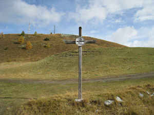 Una delle croci della Via Crucis