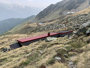 Il tetto della capanna