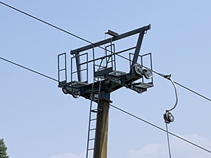 Passiamo sotto alla sciovia