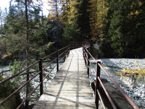 Ponte sul Torrente Scerscen