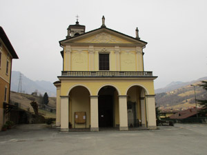 La chiesa di Fuipiano al Brembo