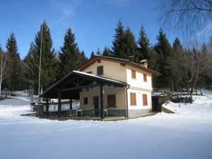 Arrivo alla Baita Alpini