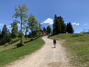 Arriviamo al rifugio