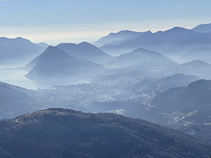 Panorama verso Lugano