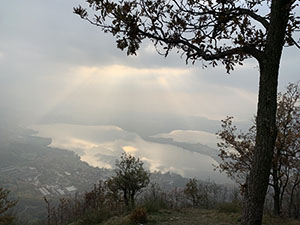Panorama sul Lago di Annone