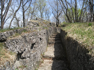 Linea Cadorna 1915-18: camminamenti,