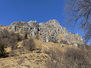 Panorama a nord del Roccolo Barbata