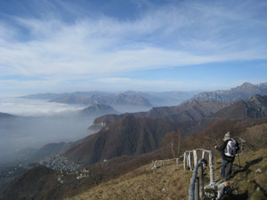 Panorama sul versante lecchese