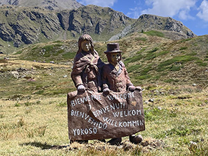 Benvenuto in sette lingue