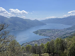 Vista panoramica dalla chiesetta