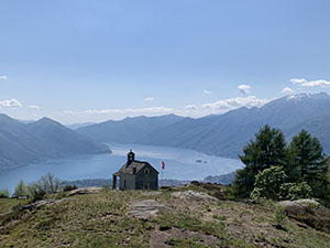 Veduta panoramica dalla croce