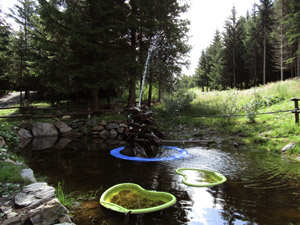 La fontana accanto al rifugio