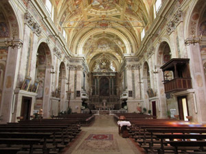 Interno della chiesa