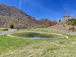 Il laghetto artificiale