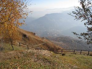 Panorama verso valle